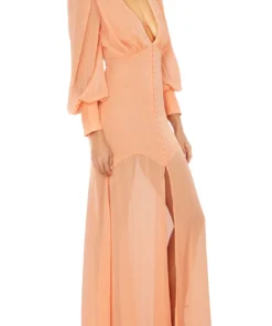De La Vali Piscina Peachy Floor Dress