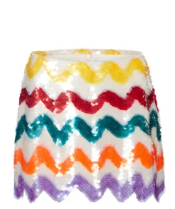 Ashish Scribble Mini Skirt
