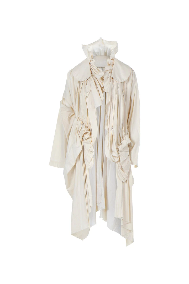 Annie's Archive 2006 Spring/Summer Rei Kawakubo For Comme Des Garçons Calico Coat. Rent: £160/Day 7 Annie's Archive 2006 Spring/Summer Rei Kawakubo For Comme Des Garçons Calico Coat. Rent: £160/Day