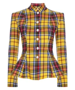 Amuse Bouche Tartan Yellow Jacket