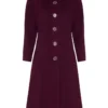 Annie's Archive 1960s Diorling By Christian Dior Burgundy Coat