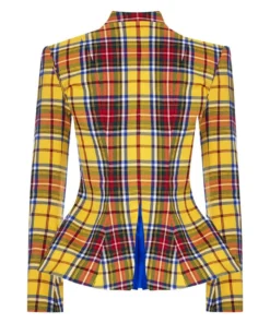 Amuse Bouche Tartan Yellow Jacket