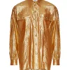 Annie's Archive Shimmering Copper Gold Cowboy Shirt