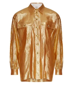 Annie's Archive Shimmering Copper Gold Cowboy Shirt
