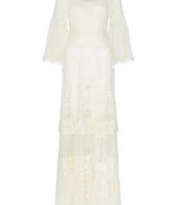Annie's Archive 1930s Spanish White Lace Dress