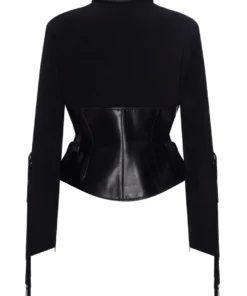 Annie's Archive 1990s Thierry Mugler Wool Fringed Jacket