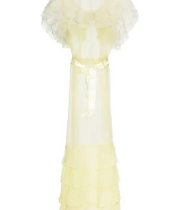 Annie's Archive 1930s Soft Yellow Organza Dress