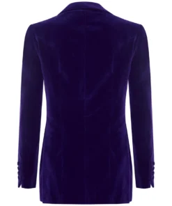 Mark Powell Purple Velvet Jacket Coats/Jackets