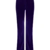 Mark Powell Purple Velvet Trousers