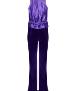 Mark Powell Purple Velvet Trousers 9 Mark Powell Purple Velvet Trousers