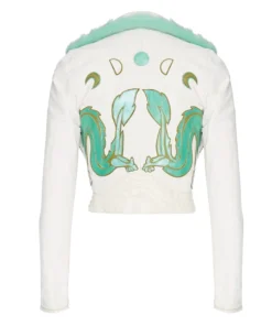 Momma's Blues White Jade Dragon Jacket