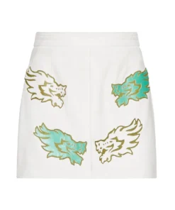 Momma’s Blues White Jade Dragon Skirt