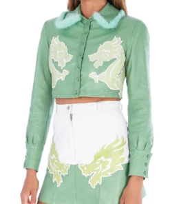 Momma's Blues Jade Dragon Jacket