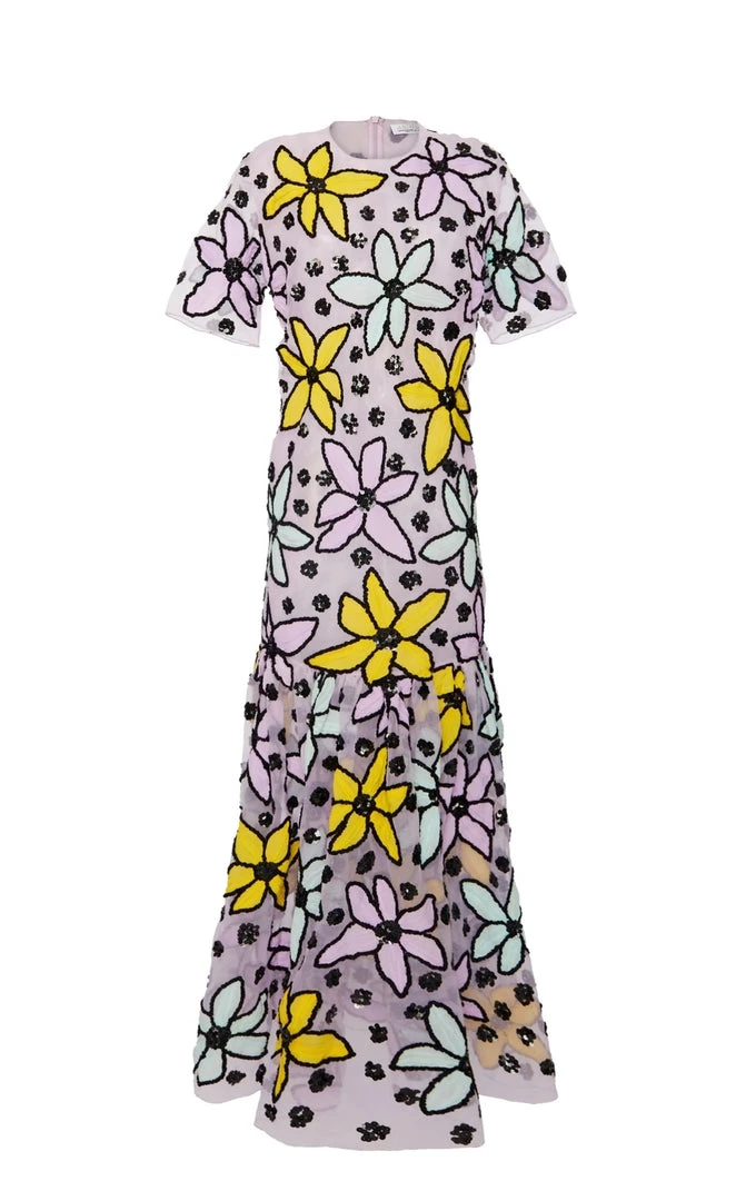 Ashish Waterlily Sequinned Gown 3 Ashish Waterlily Sequinned Gown