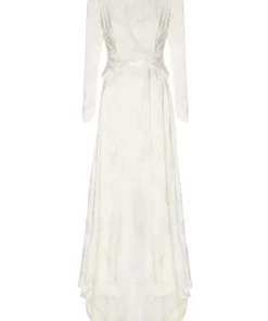 Annie's Archive 1940s Silk Brocade Wedding Dress