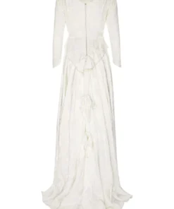 Annie's Archive 1940s Silk Brocade Wedding Dress