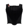 Annie's Archive 1980s Vivienne Westwood Red Label Black Velvet Corset. Rent: £150/Day