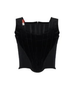 Annie's Archive 1980s Vivienne Westwood Red Label Black Velvet Corset. Rent: £150/Day