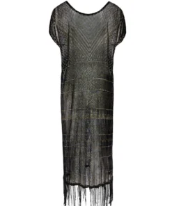Annie's Archive 1920s Black Metal Dress