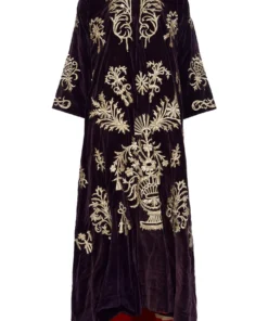 Annie's Archive 1910s Ottoman Turkish Purple Wedding Robe