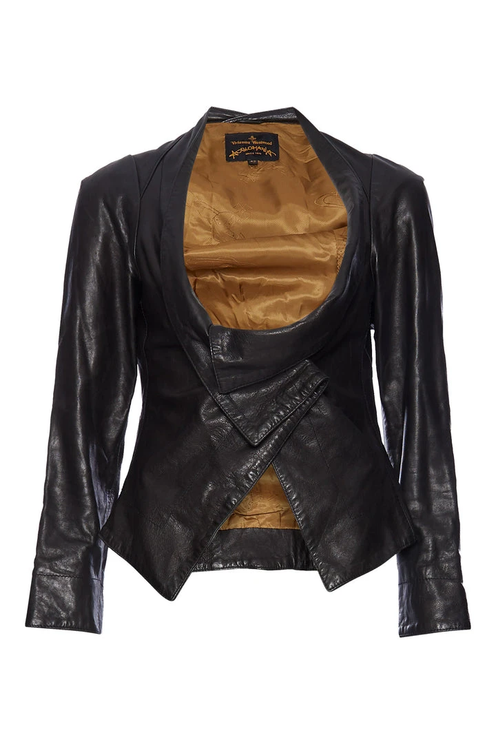 Annie's Archive 2000s Vivienne Westwood Anglomania Leather Jacket 3 Annie's Archive 2000s Vivienne Westwood Anglomania Leather Jacket
