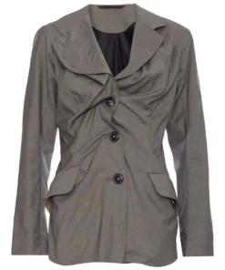 Annie's Archive 2000s Worlds End Vivienne Westwood Asymmetrical Grey Blazer