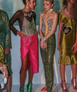 Clio Peppiatt Lu-Lu Embroidered Skirt