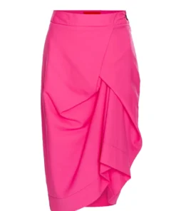 Annie's Archive 2003 Vivienne Westwood Pink Asymmetrical Jacket And Skirt. Rent: £95/Day