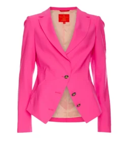 Annie's Archive 2003 Vivienne Westwood Pink Asymmetrical Jacket And Skirt. Rent: £95/Day