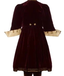Annie's Archive 1800s Gentleman's Continental Velvet Frock Coat With Matching Breeches And Ivory Smock Shirt. Rent:£60/Day