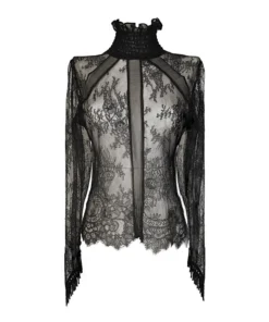 Amuse Bouche Black Lace Aleera Top