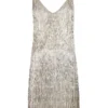 Javier Osorio Athena Silver Dress