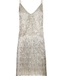 Javier Osorio Athena Silver Dress