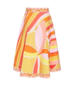 Annie's Archive 1960s Pucci Printed Cotton Skirt