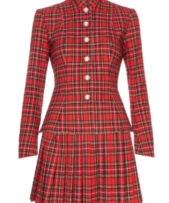 Amuse Bouche Tartan Red Skirt