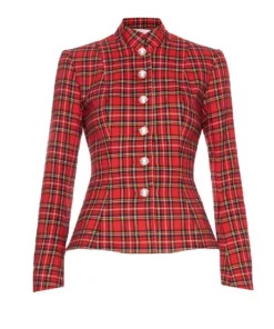 Amuse Bouche Tartan Red Jacket