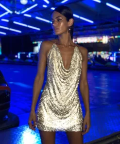 Annie's Ibiza Dresses Diamonte Party Dress