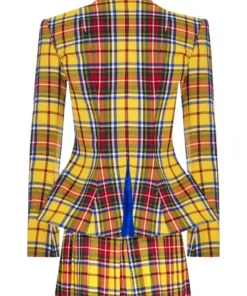 Amuse Bouche Tartan Yellow Jacket