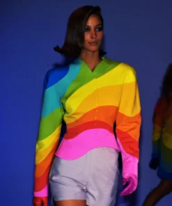 Annie's Archive 1990's Thierry Mugler Rainbow Jacket. Rent: £3000/Day