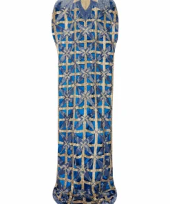 Annie's Archive Embellished Blue Sequin Cape