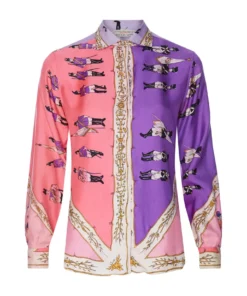 Annie's Archive Emilio Pucci Swiss Guards Silk Shirt