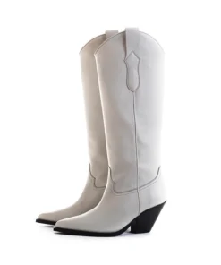 Toral Off White Tall Boots