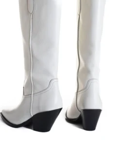 Toral Off White Tall Boots