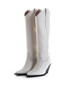 Toral Off White Tall Boots