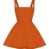 Silvia Astore Annie Dress - Rust