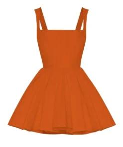 Silvia Astore Annie Dress - Rust